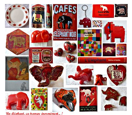 Quand un éléphant voit rouge... Quand un éléphant voit rouge...