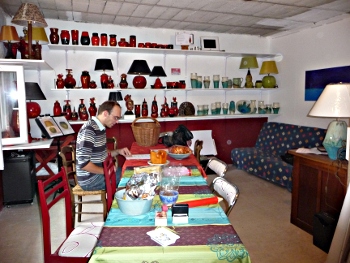 le Maître dans son atelier :)