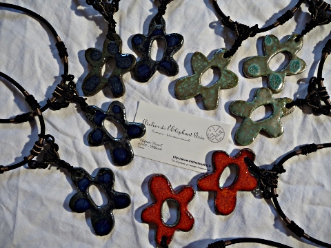 parure "Fleur de Terre"