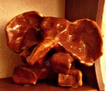 éléphant   céramique  © 1999 -  Michèle Ruffin