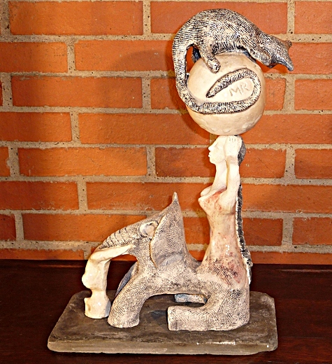 Totem "Elephemme" - © Michèle Ruffin