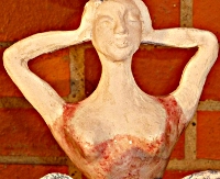 femme partie du totem "elephemme" © Michèle Ruffin
