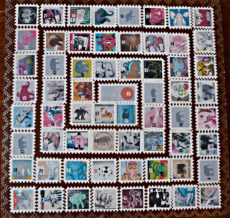 Jeu Mail Art Jo (plateau de jeu)