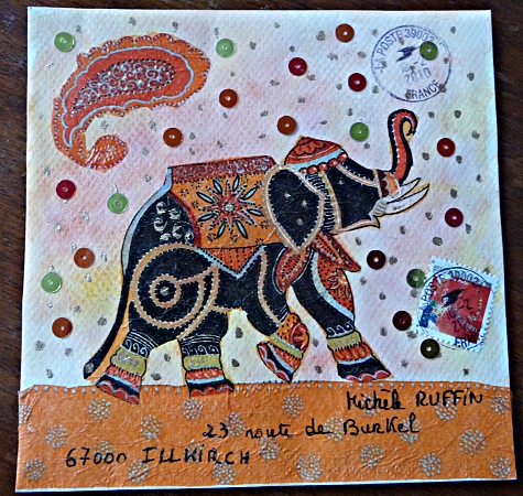 JeuMail Art Mounia (enveloppe)