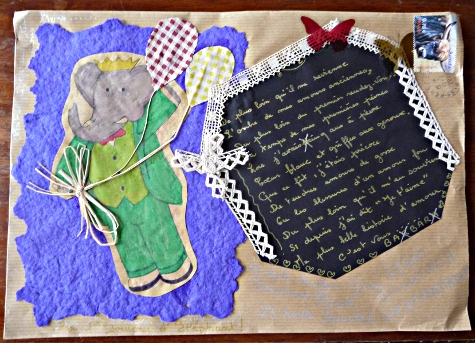 Mail art Carole