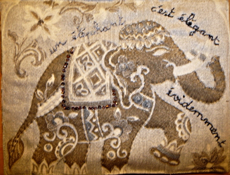 Jeu Mail art  Mamitta (verso)