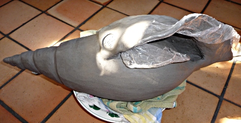 cru - sculpture coquillage © Michèle Ruffin