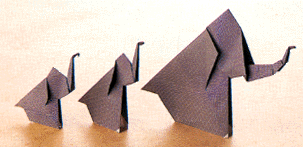 origami éléphant