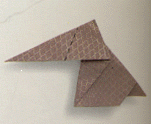 10 origami - Préparer une pliure au niveau du pointillé