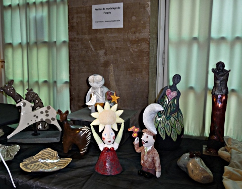 ART UP 2010 - modelage de l'argile _