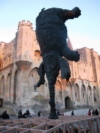 elephant en bronze - miquel barcelo -  Avignon