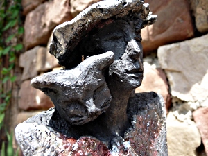 "l'homme qui murmurait à l'oreille des chats" © Michèle Ruffin