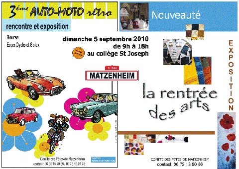 Rentrée des arts - Matzenheim
