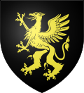 De sable au griffon d'or _ Blason de Furdenheim 67 (Bas-Rhin)