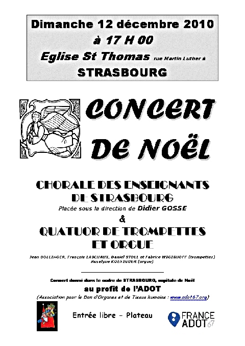 concert de noel - adot67 concert de noel - adot67
