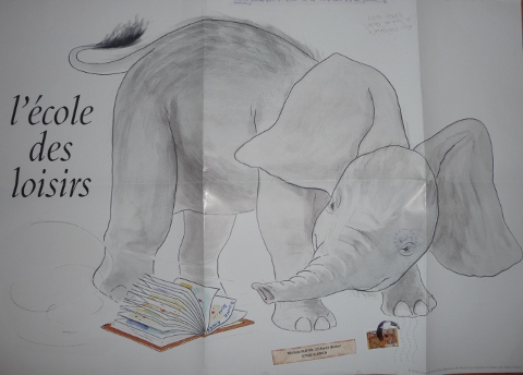 poster éléphantesque   © 2004 - Ecole des Loisirs _ MA ZAROU