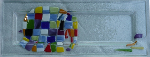 Plat à cake "Elmer" 