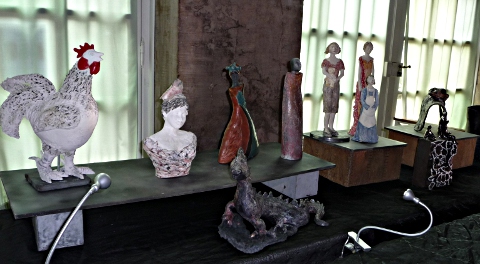atelier de modelage de l'argile