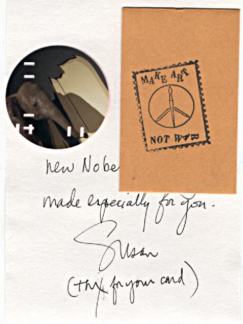 new Nobel Peace Project - Susan Gold