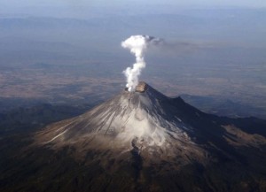 volcan Popocatepetl mexique