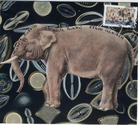 elephant mail art 011