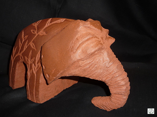 "PSA 15-49" sculpture éléphant 2012 © Michèle Ruffin
